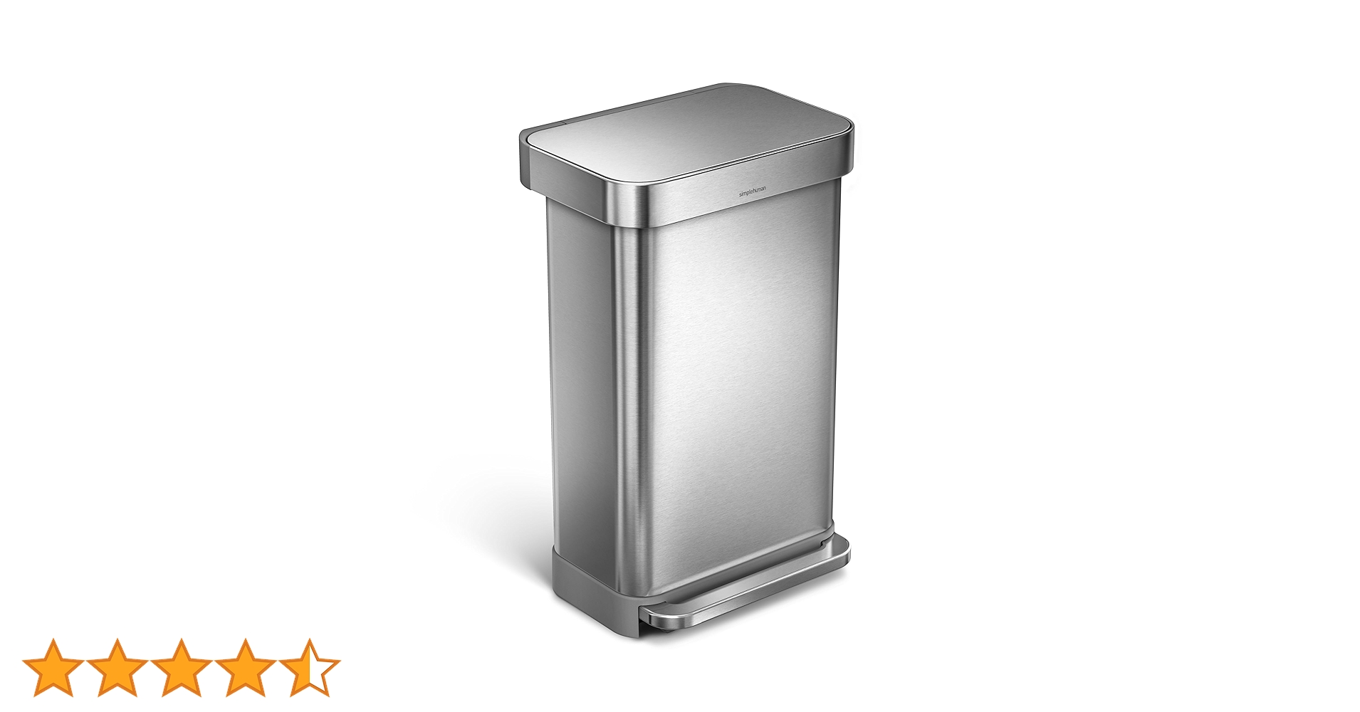 simplehuman フタ付きゴミ箱 45L CW2009 楽天市場】シンプルヒューマン ステンレス ゴミ箱 45l ごみ箱